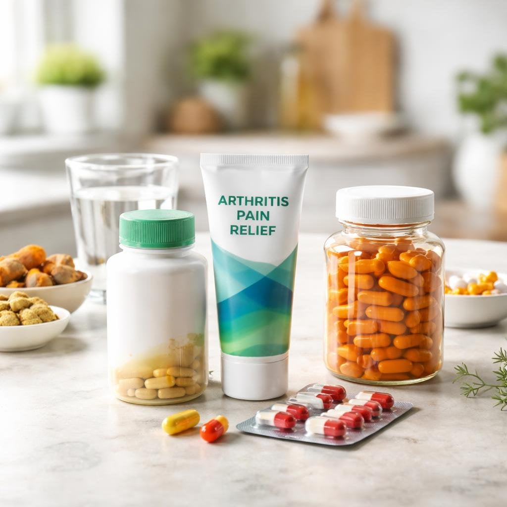 Arthritis pain relief options for joint stiffness and swelling