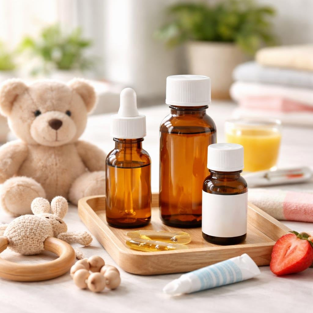 Baby and children pain relief for teething and minor aches