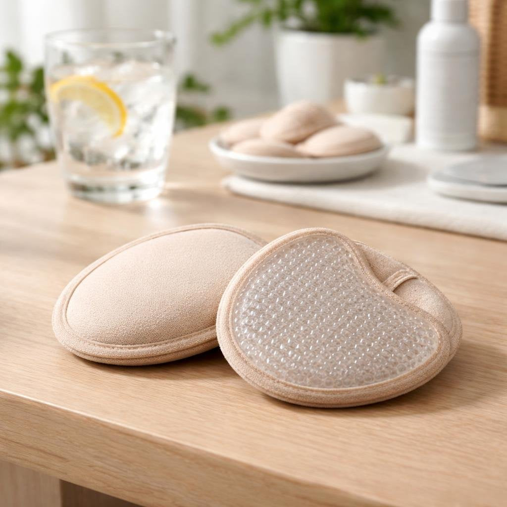 Ball-of-foot cushions for metatarsal pressure relief