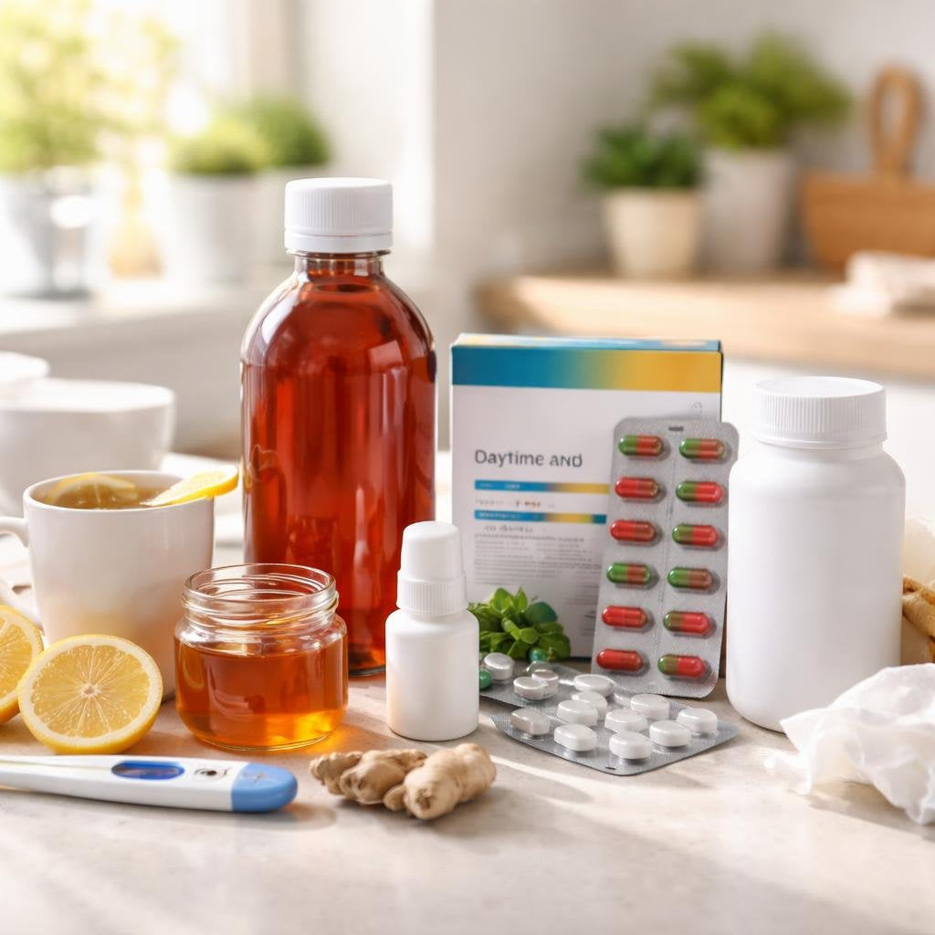 Cold and flu medicines for cough, congestion, sinus relief