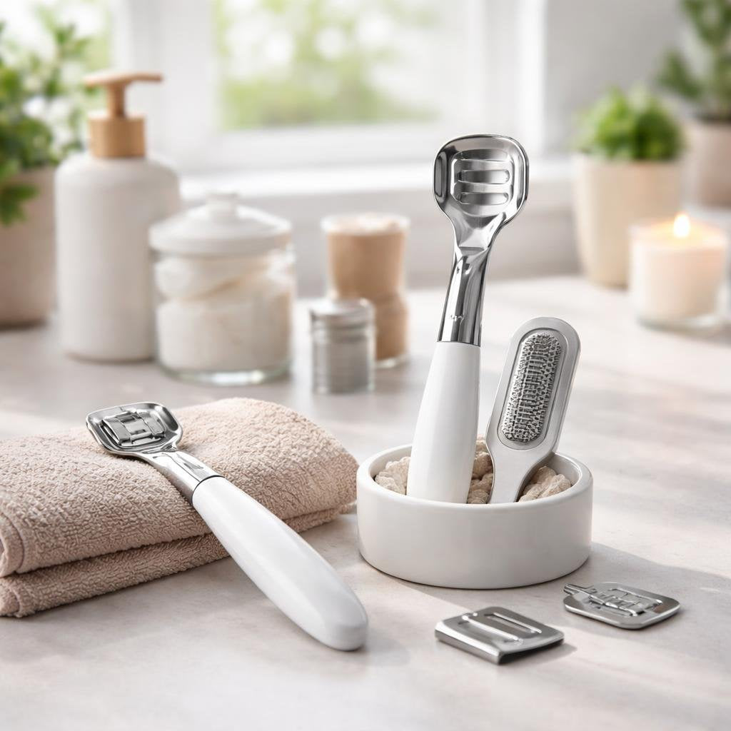 Corn and callus trimmers for precise at-home foot care