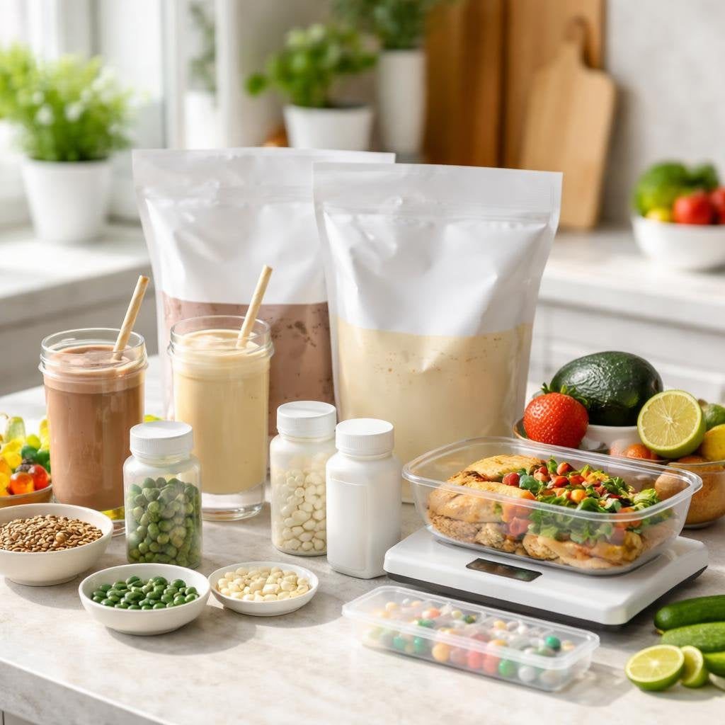 Curated diet kits and nutrition system bundles