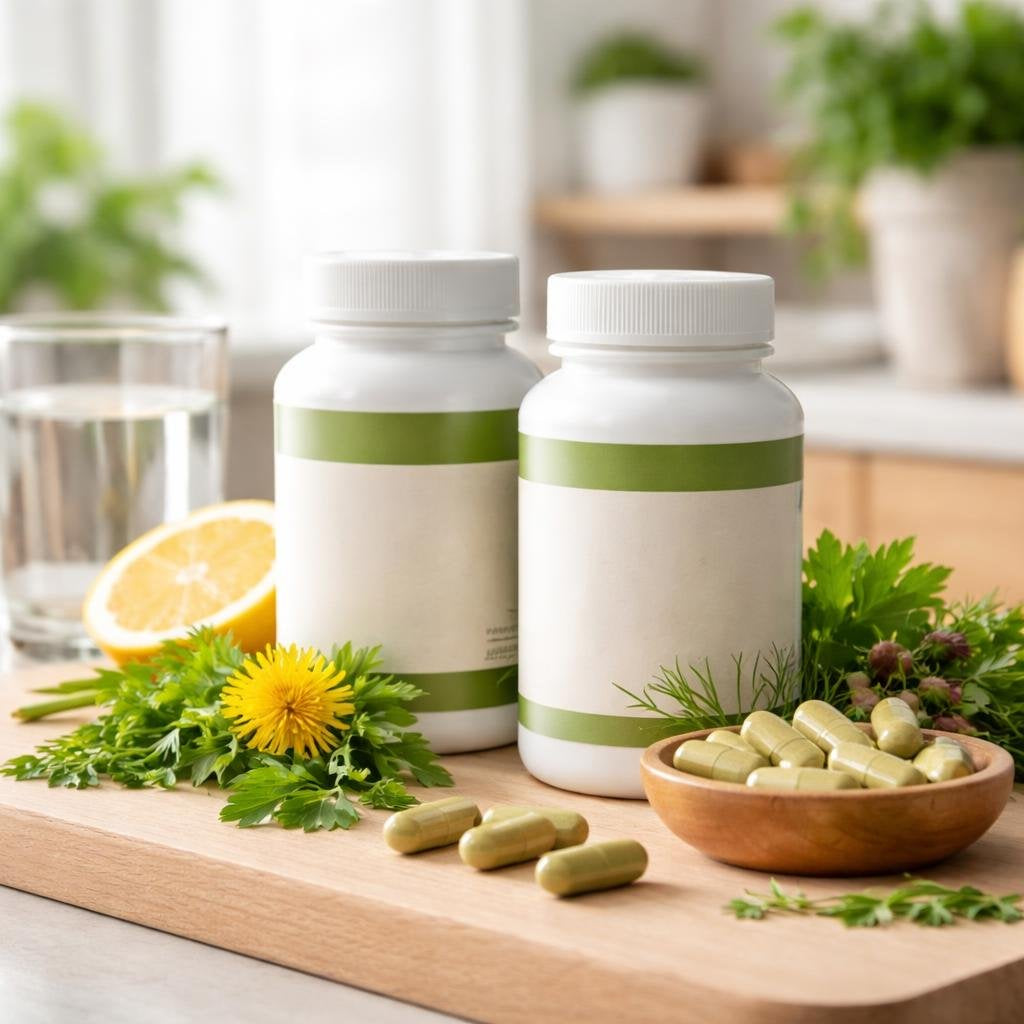 Herbal diuretic supplements for comfortable water balance