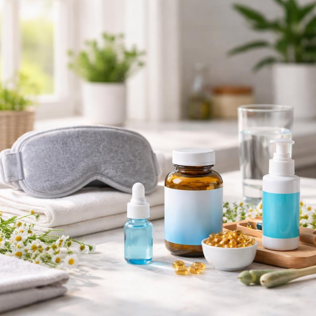 Dry eye relief drops and soothing eye wash