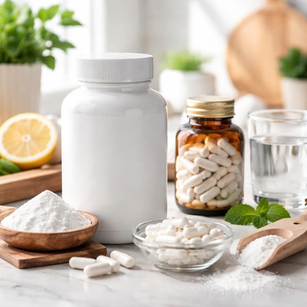 MSM supplement capsules and powder for joint mobility