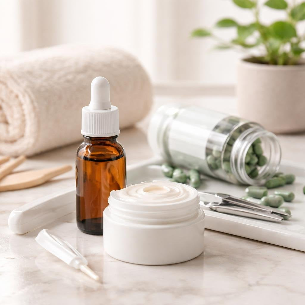 Nail fungus treatments for thick discoloured toenails