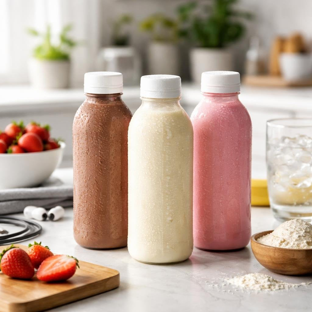 Ready-to-drink protein shakes for sports nutrition routines