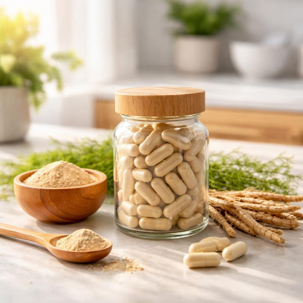 Shatavari capsules and powder for women’s wellness