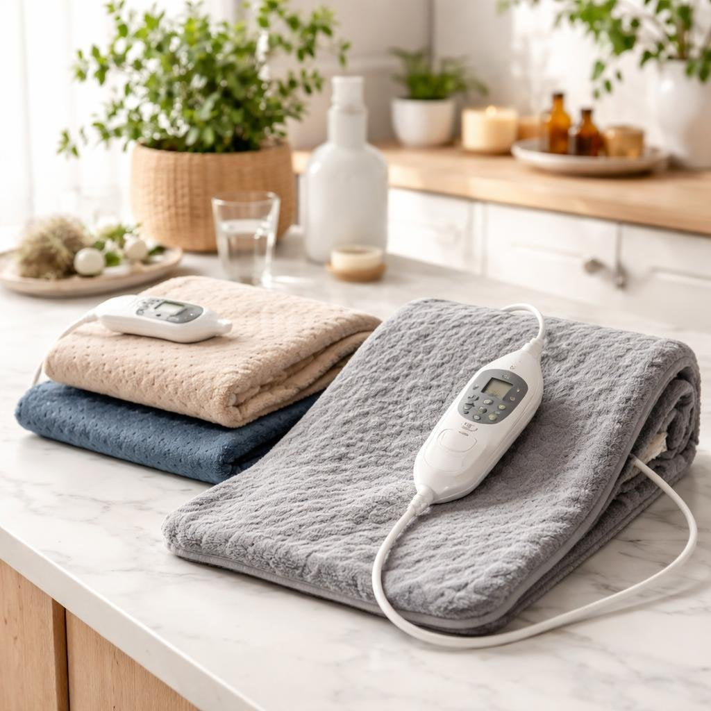 Heating pads for back, neck and muscle comfort