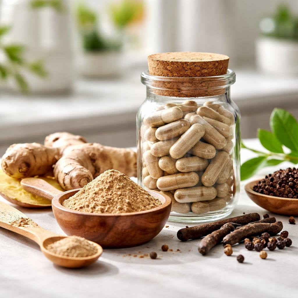 Trikatu blend with black pepper and ginger