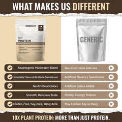 10X Health System honey vanilla shake demonstrates a creamy post-workout option