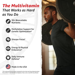 Close-up of 10X Health System Optimize capsules for a simple daily routine.