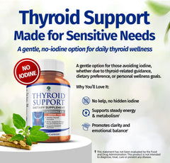 1 Body Thyroid Support capsules close-up highlighting vegan capsules and clean blend.