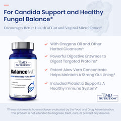 1MD BalanceMD Lactobacillus culture visual implies probiotic balance on the go.