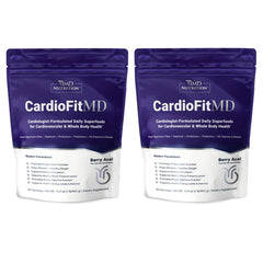 CardioFitMD beetroot powder jar with label, highlighting circulation support potential