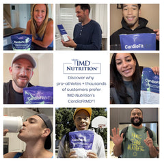 1MD CardioFitMD vegan keto-friendly formula on breakfast table for sustained daytime energy