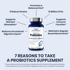 1MD Complete Probiotics Platinum pour shot illustrates easy daily probiotic routine.