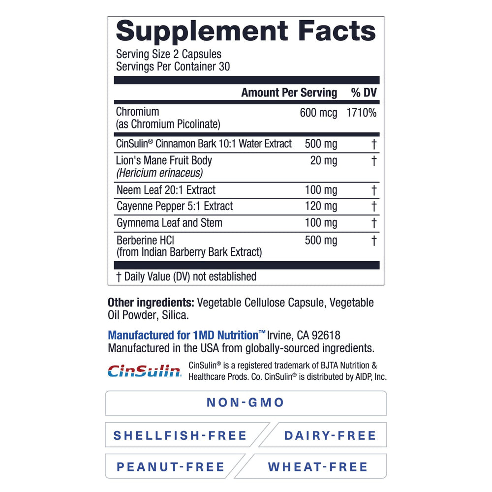 1MD Lion’s Mane bottle associated with focus and mental clarity