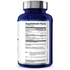 1MD OsteoMD bottle-dosage graphic helps daily intake planning.