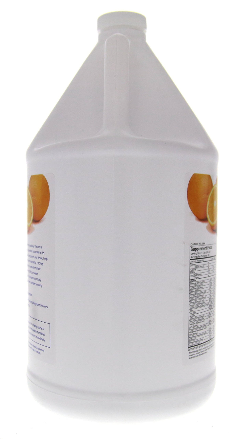 1st Step for Energy citrus splash—refreshing flavor and quick absorption cues.