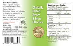 1-TDC capsules closeup highlights soft gels for connective tissue comfort.