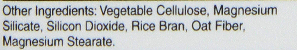 21st Century CoQ10 label close-up with ingredient details.