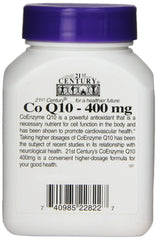 21st Century CoQ10 packaging display for convenient stocking.