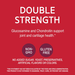 21st Century Glucosamine Chondroitin bottle pour facilitates easy daily dosing