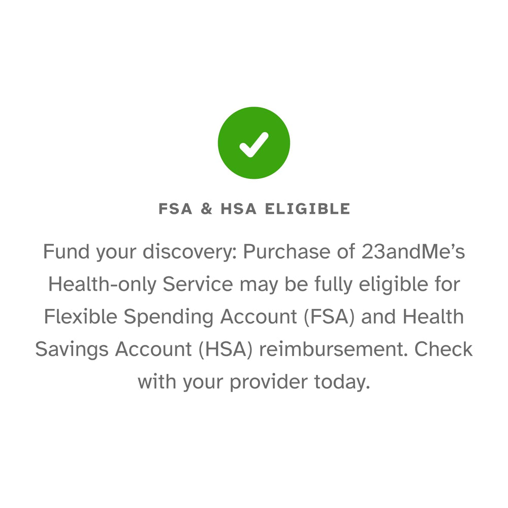 23andMe health reports interface showing personalized wellness insights for decisions.