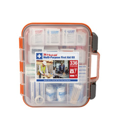 24-7 First Aid kit open case shows organized interior for quick access in emergencies