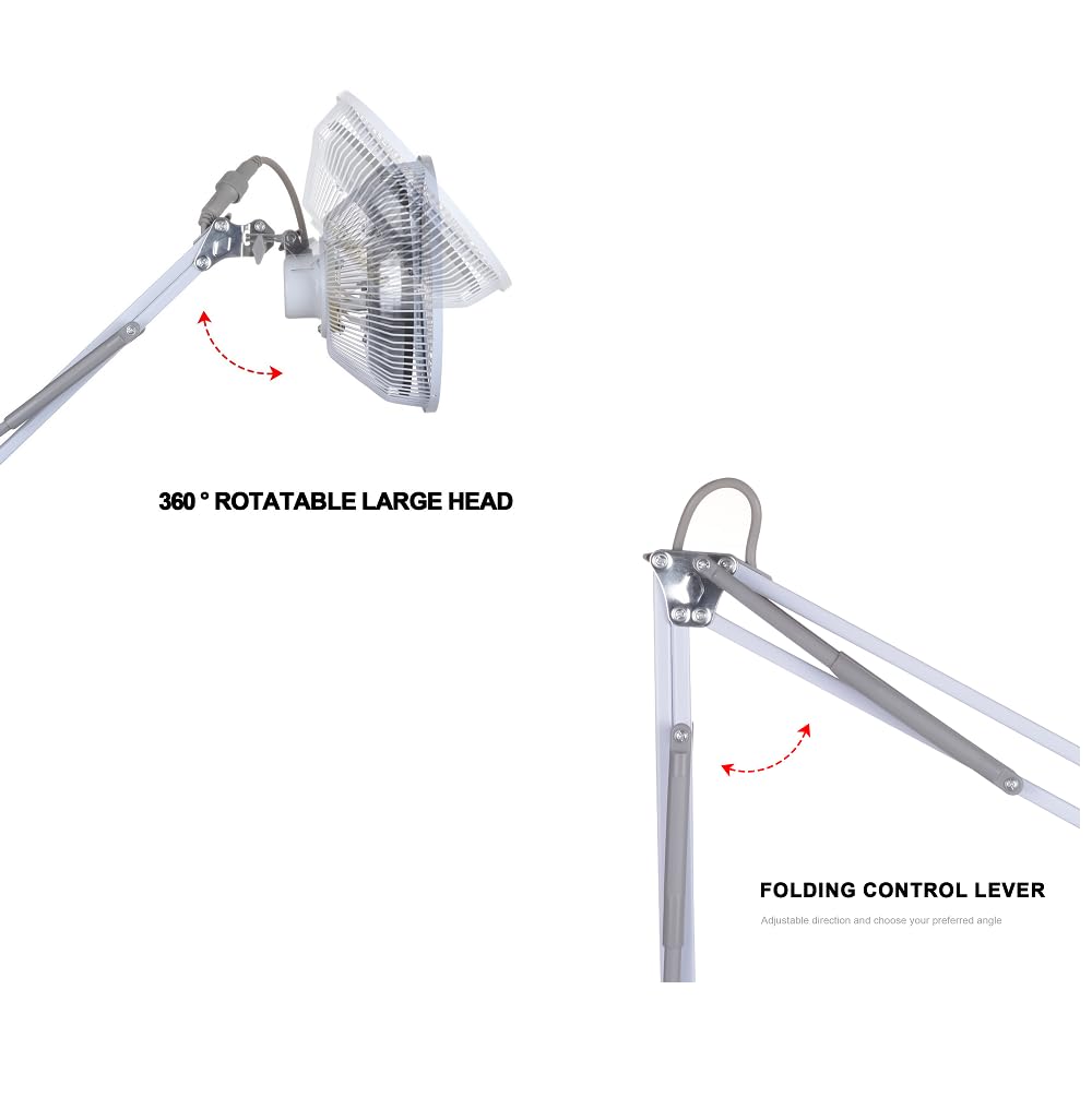 260W infrared mineral heat therapy lamp 166mm plate provides safe, even warmth