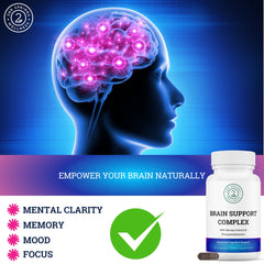 2nd Springs Brain Support Complex capsules offer convenient daily cognitive support.