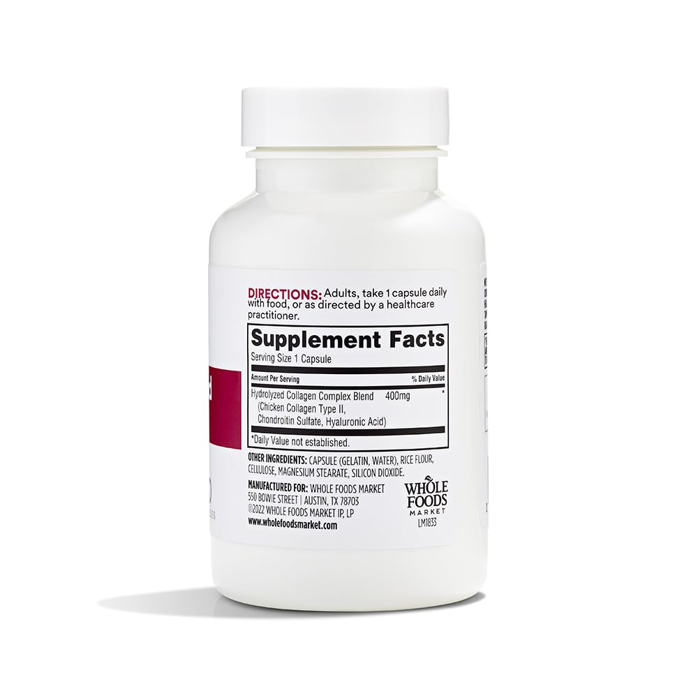 365 Hyaluronic Acid Blend label highlights purity and quality.
