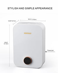 365FEEGD diffuser's no-heat design ensures safer operation.