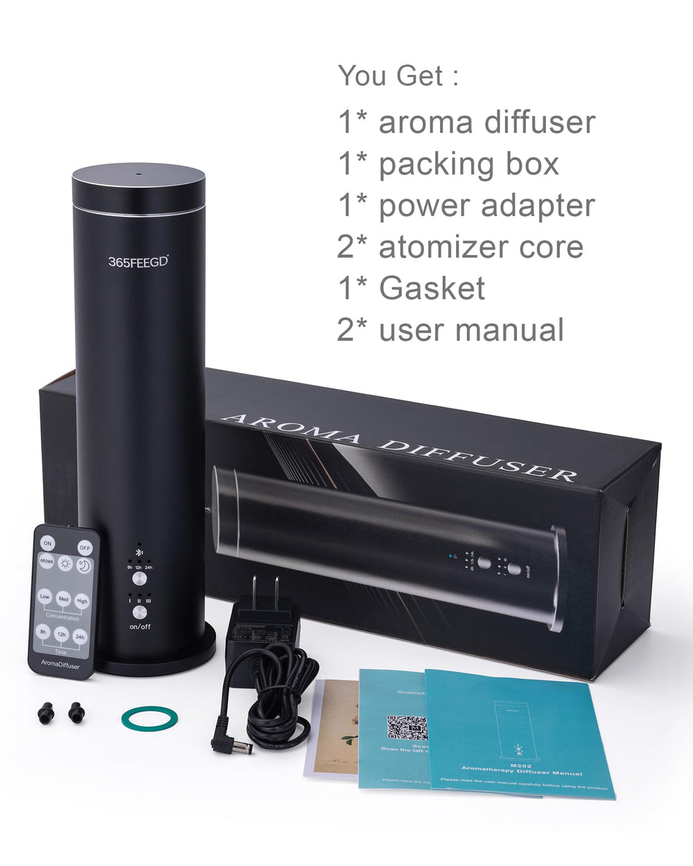 365FEEGD wired power supply enables easy plug-and-play setup