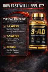 3AD Black Series label detail emphasizing patent-backed ingredient