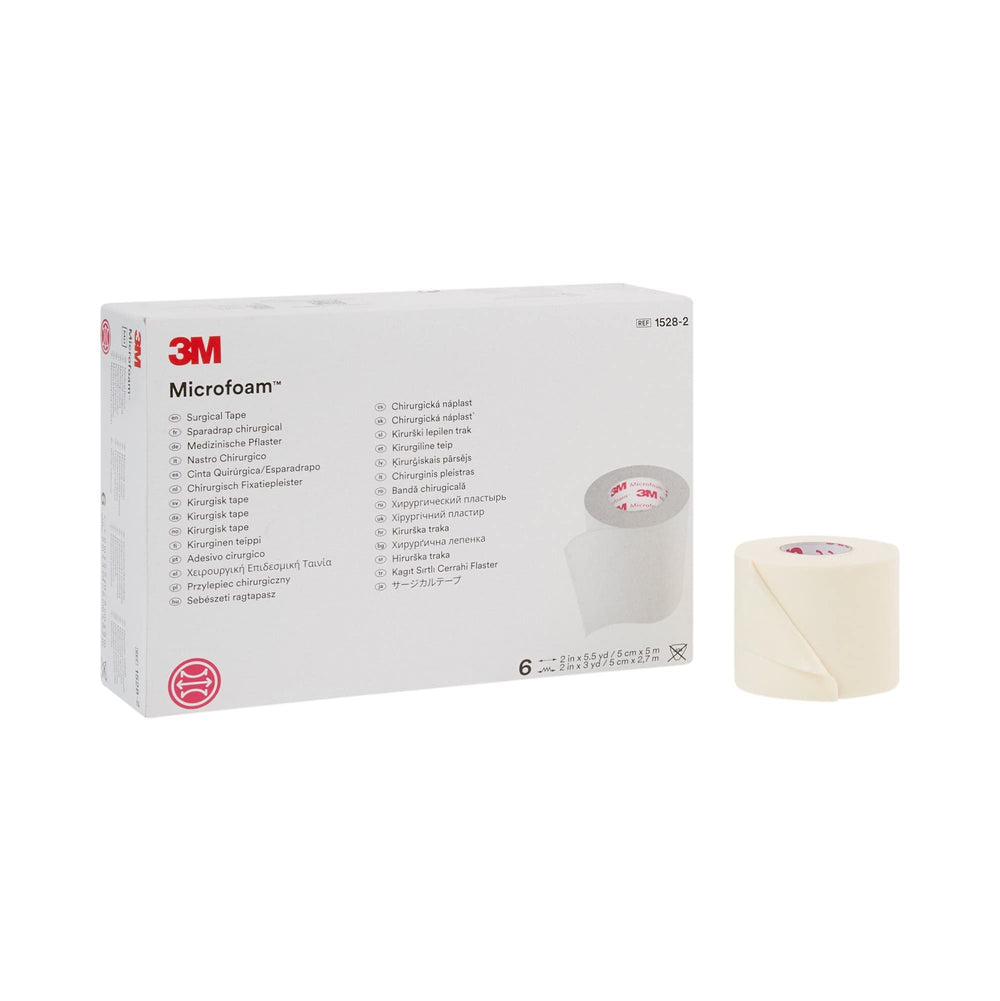 3M Microfoam Tape closeup showing conformable foam for secure dressings