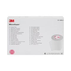 3M Microfoam Tape applied to skin demonstrates securement on curved surfaces