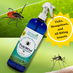 TickWise used on a dog for outdoor protection