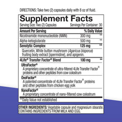 4Life AgePro capsules close-up highlighting energy and immune balance.