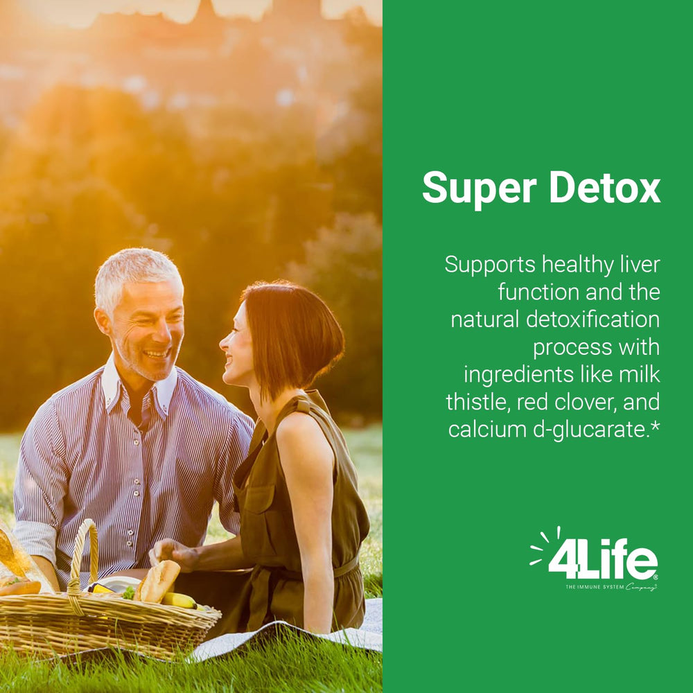 Milk thistle bloom art emphasizes traditional liver support from 4Life Detox.