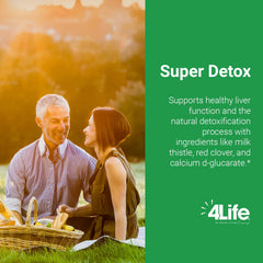 Milk thistle bloom art emphasizes traditional liver support from 4Life Detox.