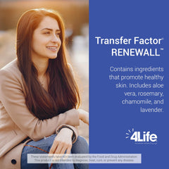 Ingredients include aloe vera, rosemary, chamomile, lavender in RenewAll Gel