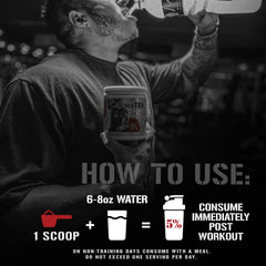 5% Nutrition creaTEN tub label close-up showing supplement details