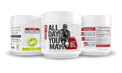 Serving mixed with water emphasizes easy intra-workout consumption.