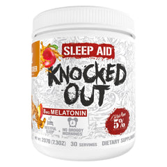 5% Nutrition Rich Piana Knocked Out apple cider bottle for night-time support