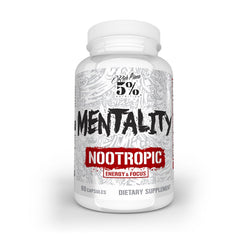 5% Nutrition Rich Piana Mentality capsules ready to boost focus and energy