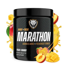 6AM Run Marathon bottle pour promotes clean energy for long runs