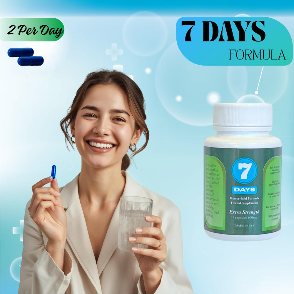 861 Herbs 7 Days Hemorrhoid Supplement capsules for daily use