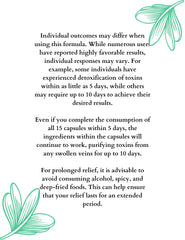 861 HERBS HemorrDetox natural ingredients illustration